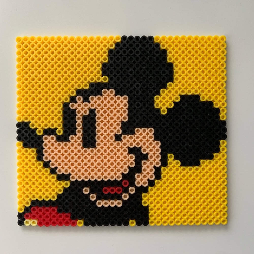 Mickey Mouse Perler Coaster